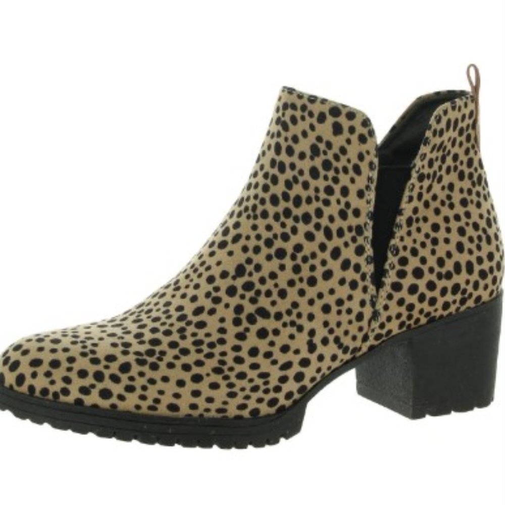 Dr. Scholl's Cheetah Print London Bootie, Size 7
